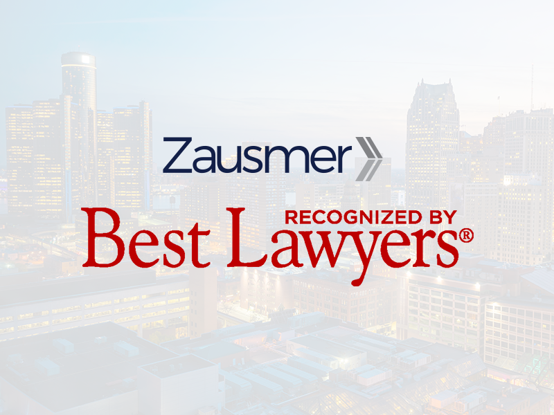 15 Zausmer Attorneys Named in The Best Lawyers in America 2025 Edition