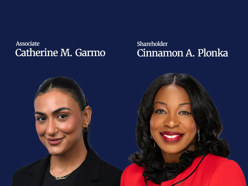Cinnamon Plonka and Catherine Garmo Secure No-Cause Verdict in PIP Fraud Case
